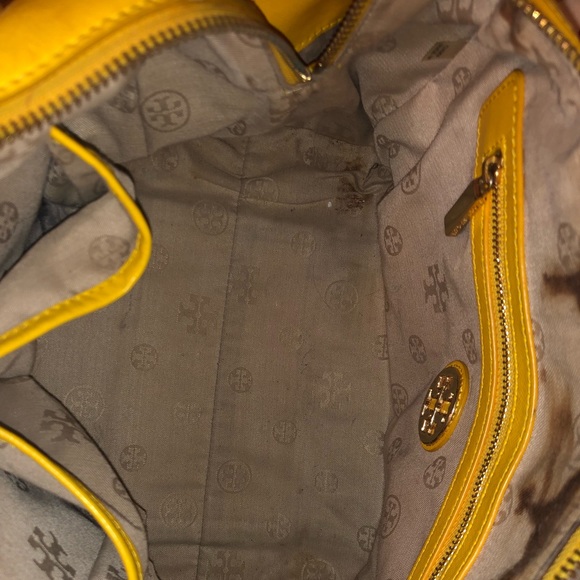Tory Burch Robinson Mini Square Tote (yellow) - Picture 2 of 3